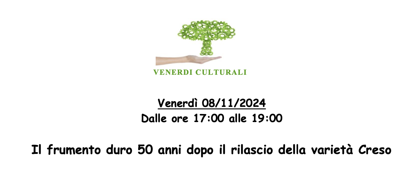 Il frumento duro 50 anni dopo il rilascio della varietà Creso